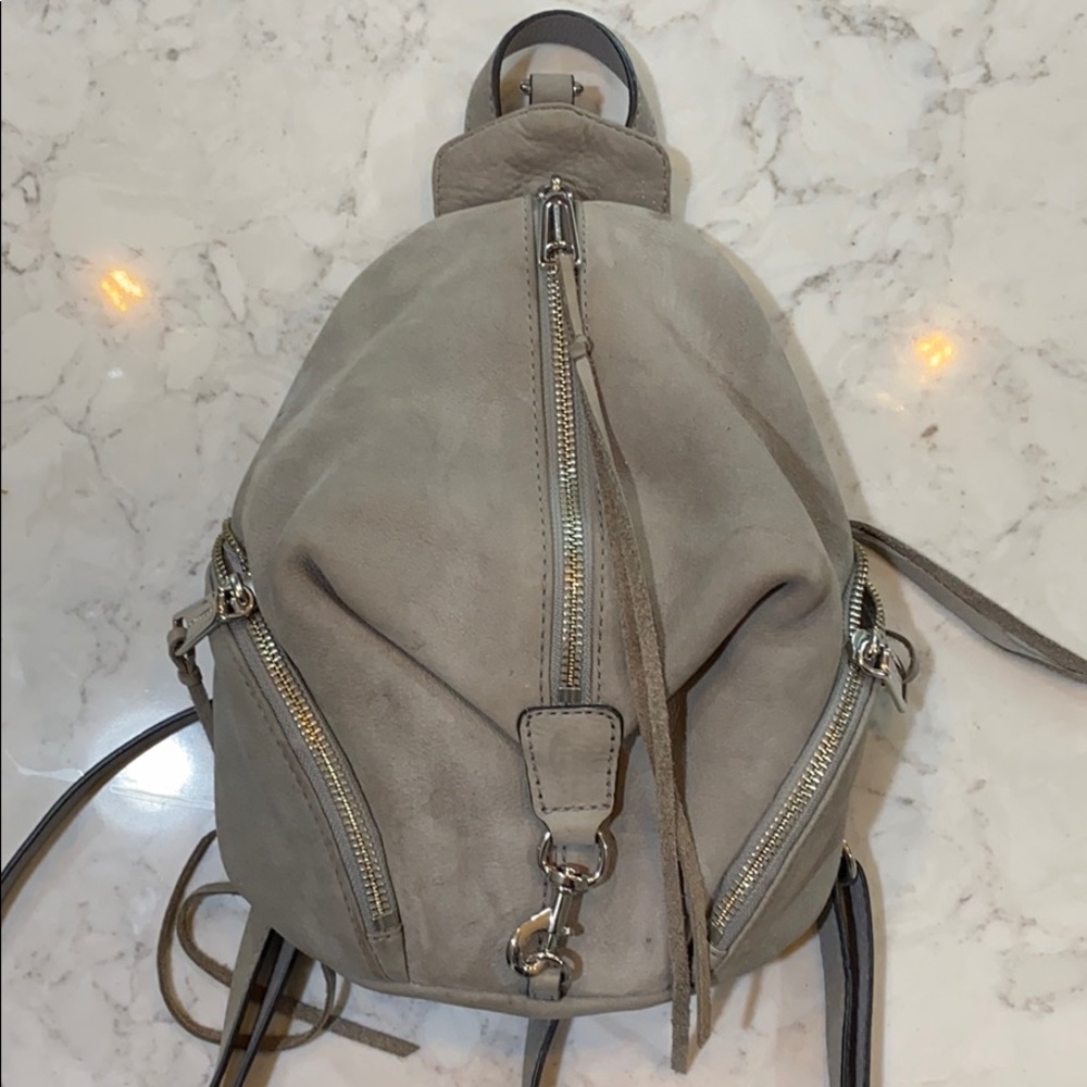 Rebecca Minkoff Mini suede Julian backpack